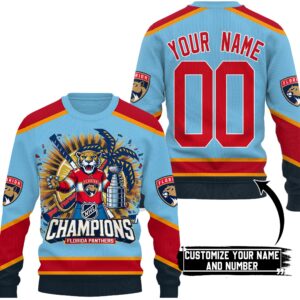 Florida Panthers 2024 Stanley Cup Champions Unisex Sweatshirt WSC1052