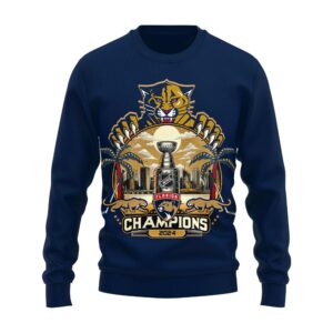 Florida Panthers 2024 Stanley Cup Champions Unisex Sweatshirt WSC1054