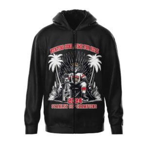 Florida Panthers 2024 Stanley Cup Champions Unisex Zip Hoodie WSC1106