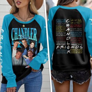 Friends Round Neck Raglan Sleeve Sweatshirt GRS1063