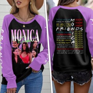Friends Round Neck Raglan Sleeve Sweatshirt GRS1069