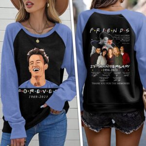 Friends Round Neck Raglan Sleeve Sweatshirt GRS1073