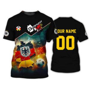 Germany Team UEFA Euro 2024 Unisex T-Shirt WTG1007