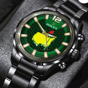 Golf Masters Tournament x Rolex Black Stainless Steel Watch GSW1386