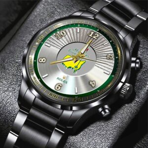 Golf Masters Tournament x Rolex Black Stainless Steel Watch GSW1390