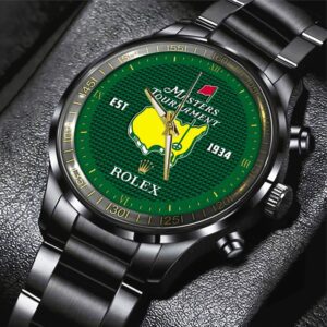 Golf Masters Tournament x Rolex Black Stainless Steel Watch GSW1417