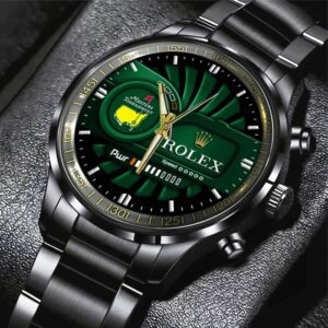 Golf Masters Tournament x Rolex Black Stainless Steel Watch GSW1456