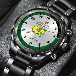 Golf Masters Tournament x Rolex Black Stainless Steel Watch GSW1474