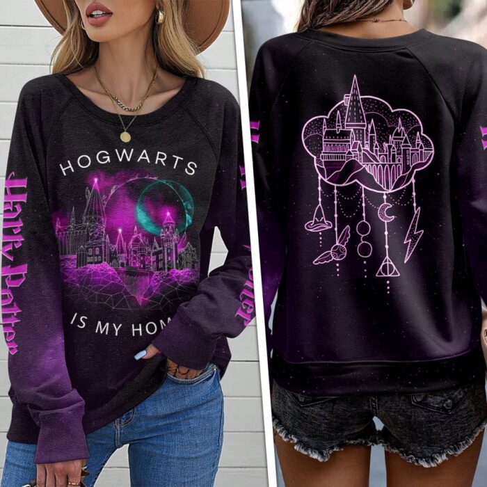 Harry Potter Round Neck Raglan Sleeve Sweatshirt GRS1056