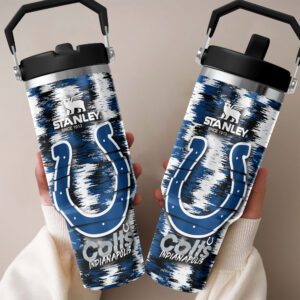 Indianapolis Colts Stanley IceFlow Flip Straw Tumbler 30Oz FST1013