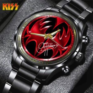 Kiss Band Black Stainless Steel Watch GSW1170