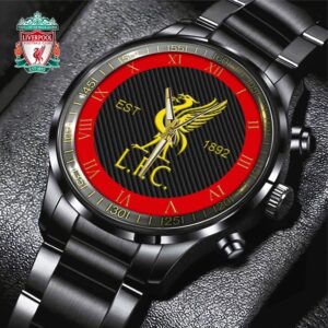 Liverpool Black Stainless Steel Watch GSW1426