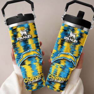 Los Angeles Chargers Stanley IceFlow Flip Straw Tumbler 30Oz FST1019