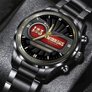 Manchester United Black Stainless Steel Watch GSW1084