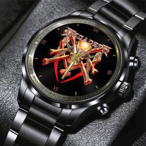 Megadeth Band Black Stainless Steel Watch GSW1183