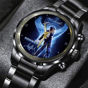 Michael Jackson Black Stainless Steel Watch GSW1244