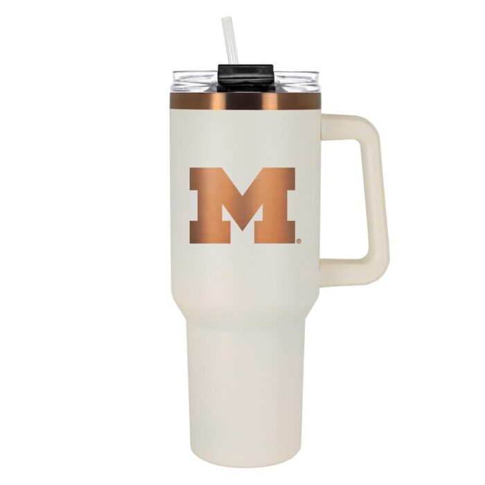 Michigan Wolverines 40oz Colossus Copper Edition Stanley Tumbler FST1101