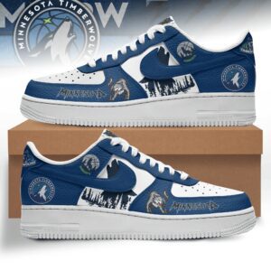 Minnesota Timberwolves Air Low-Top Sneakers AF1 Limited Shoes ARA1239