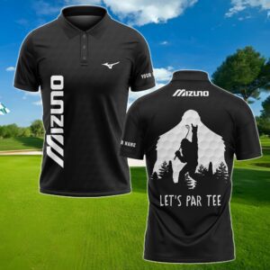 Mizuno Bigfoot Let's Par Tee Personalized Golf Polo Shirt