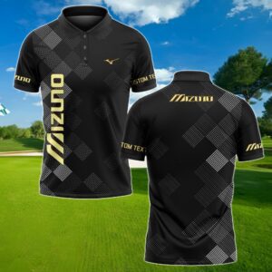 Mizuno Golf Polo Shirt Custom Name