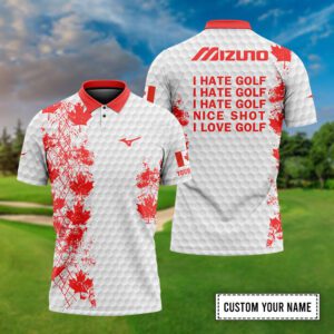 Mizuno Golf X Canada Personalized Polo Shirt