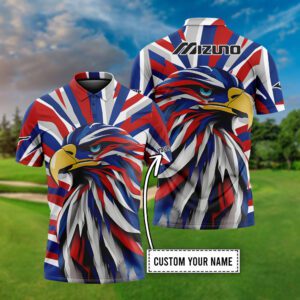 Mizuno Personalized Honored Wings Golf Polo Shirt