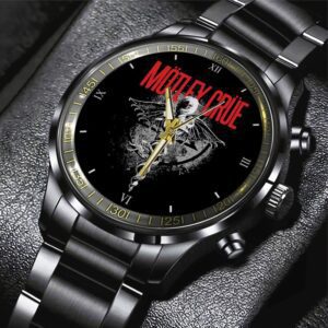 Mötley Crüe Black Stainless Steel Watch GSW1190