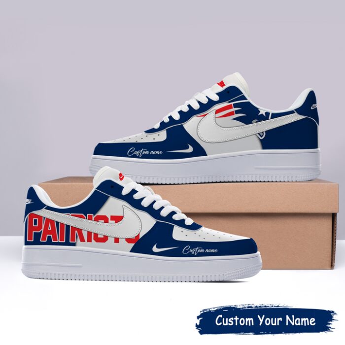 New England Patriots Air Force 1 Sneakers AF1 Limited Shoes WAF1091