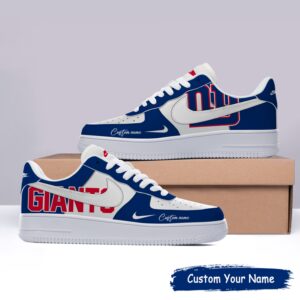 New York Giants Air Force 1 Sneakers AF1 Limited Shoes WAF1087