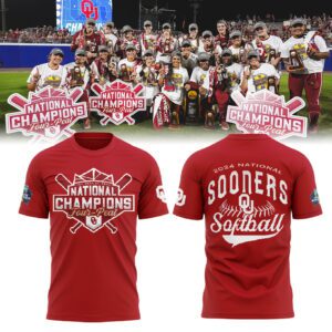 Oklahoma Sooners National Champion Back To Back 2024 T-Shirt TOS1009