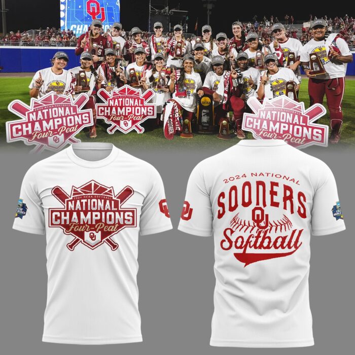 Oklahoma Sooners National Champion Back To Back 2024 T-Shirt TOS1012