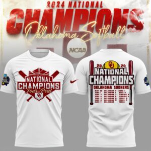Oklahoma Sooners National Champion Back To Back 2024 T-Shirt TOS1023