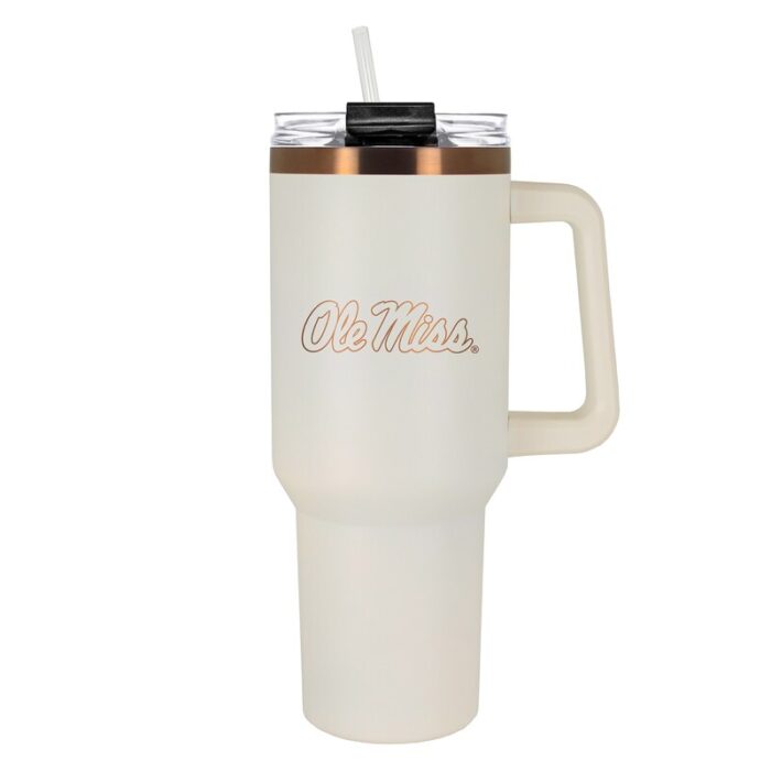 Ole Miss Rebels 40oz Colossus Copper Edition Stanley Tumbler FST1281