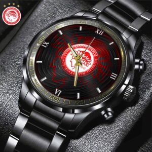 Olympiakos F.C. Black Stainless Steel Watch GSW1047