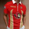 Ottawa Senators Zipper Polo Shirt