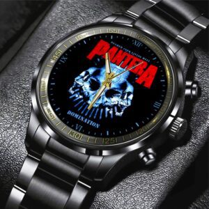 Pantera Black Stainless Steel Watch GSW1408