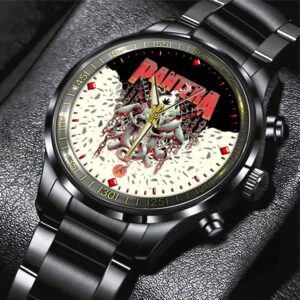 Pantera Black Stainless Steel Watch GSW1418