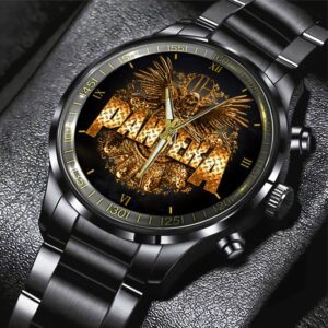 Pantera Black Stainless Steel Watch GSW1440