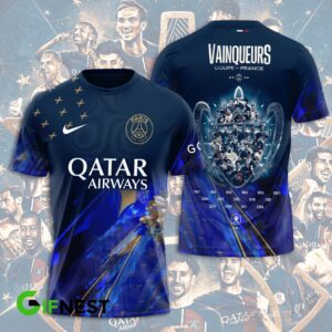 Paris Saint-Germain Champion 2024 Winner Ligue 1 Unisex T-Shirt WTP1003