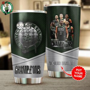 Personalized Boston Celtics Winner NBA 2024 Champion Final Tumbler Cup GBC1199