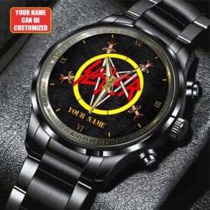 Personalized Slayer Black Stainless Steel Watch GSW1300