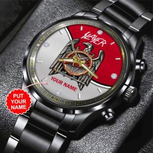 Personalized Slayer Black Stainless Steel Watch GSW1301