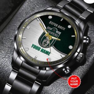 Personalized Sporting CP Black Stainless Steel Watch GSW1093