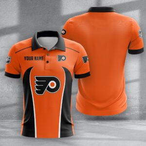 Philadelphia Flyers Zipper Polo Shirt