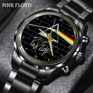 Pink Floyd Black Stainless Steel Watch GSW1268