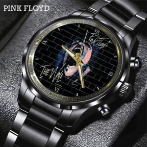 Pink Floyd Black Stainless Steel Watch GSW1269