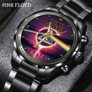 Pink Floyd Black Stainless Steel Watch GSW1273