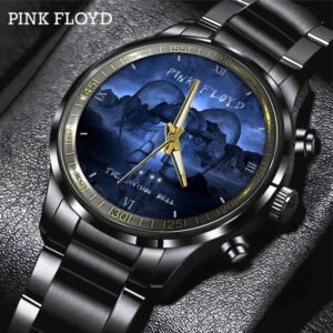 Pink Floyd Black Stainless Steel Watch GSW1283