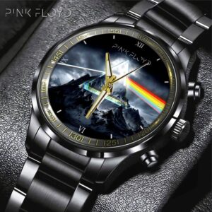 Pink Floyd Black Stainless Steel Watch GSW1358
