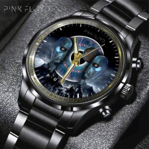 Pink Floyd Black Stainless Steel Watch GSW1359